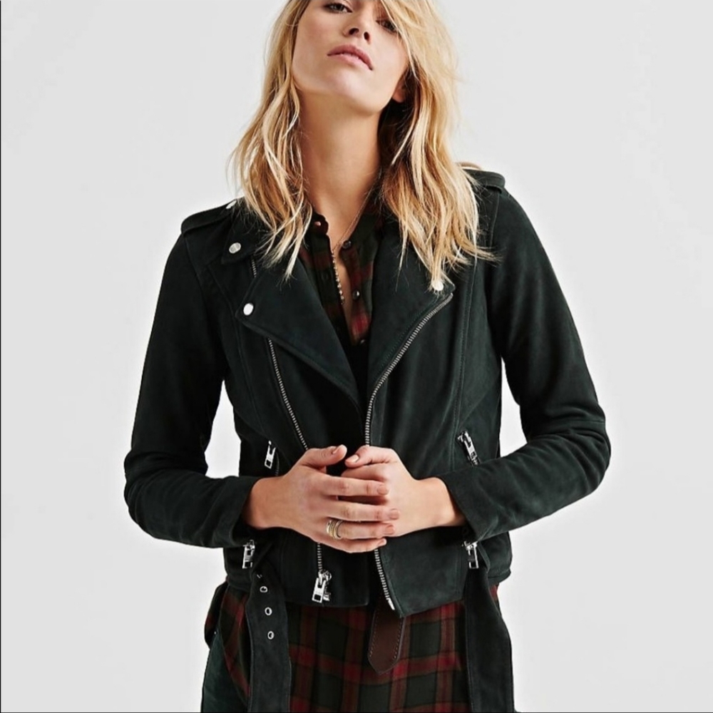 Women's Lucky Brand Suede Jacket